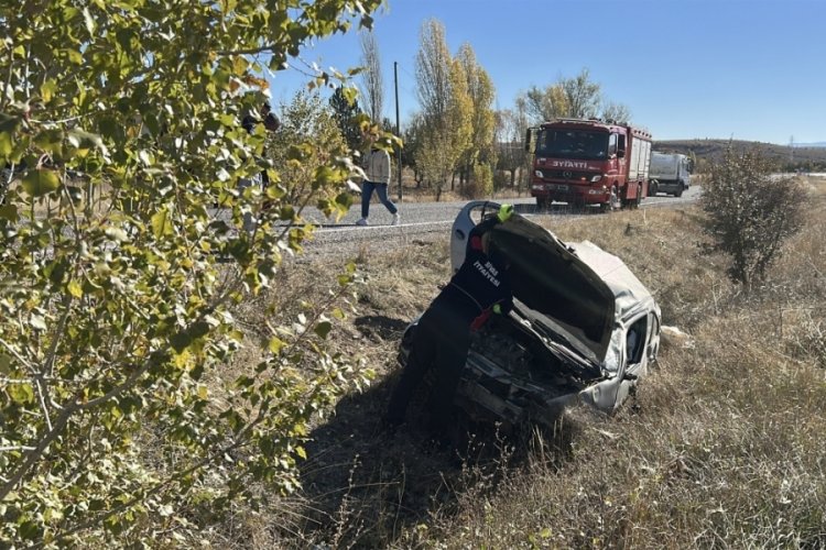 Sivas'ta kopan LPG tankı faciayı önledi