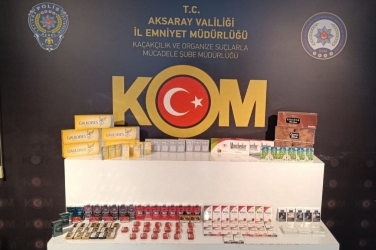 Aksaray'da kaçakçılık