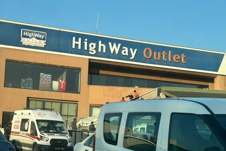 Bolu Highway Outlet AVM'de iş kazası: 1 yaralı