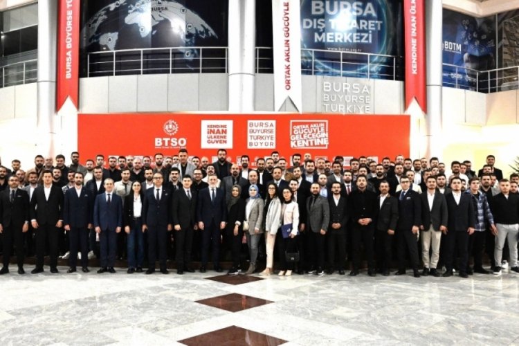 BTSO Başkanı İbrahim Burkay Genç Girişimcilerle Buluştu