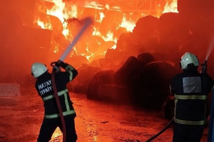 Hobi bahçesinde yangın: 2 ağır yaralı