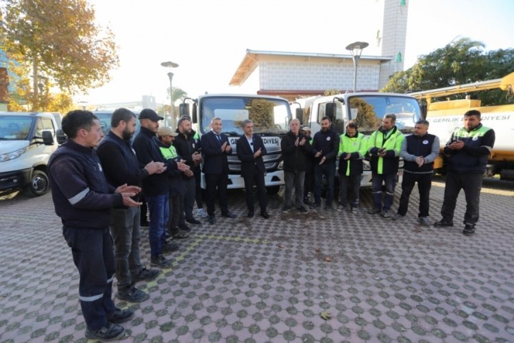 Bursa Gemlik'te "Acil Müdahale Ekibi" yeni araçlarıyla hizmete başladı