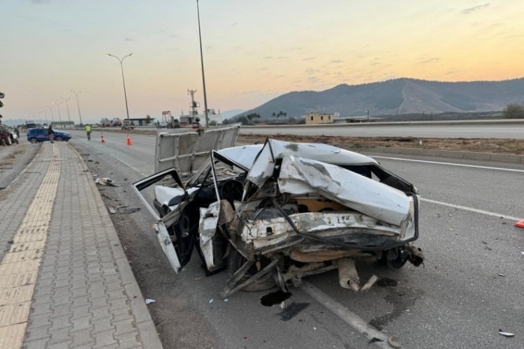 Hatay'da ölümlü trafik kazası! 16 yaşında...