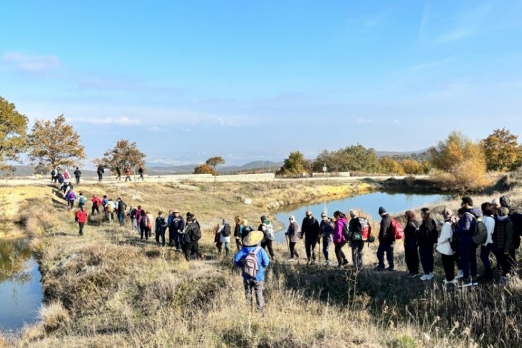 Nilüfer'de Atatürk'ü anma yürüyüşü