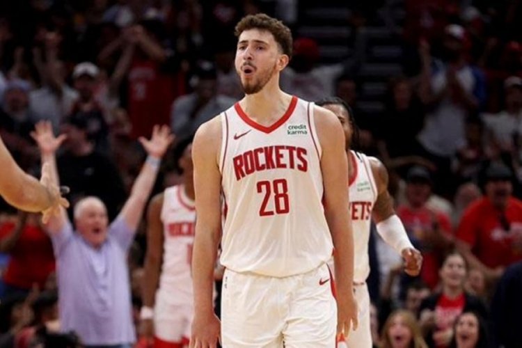 Alperen Şeng&uuml;n yıldızlaştı, Houston Rockets'ı galibiyete taşıdı!