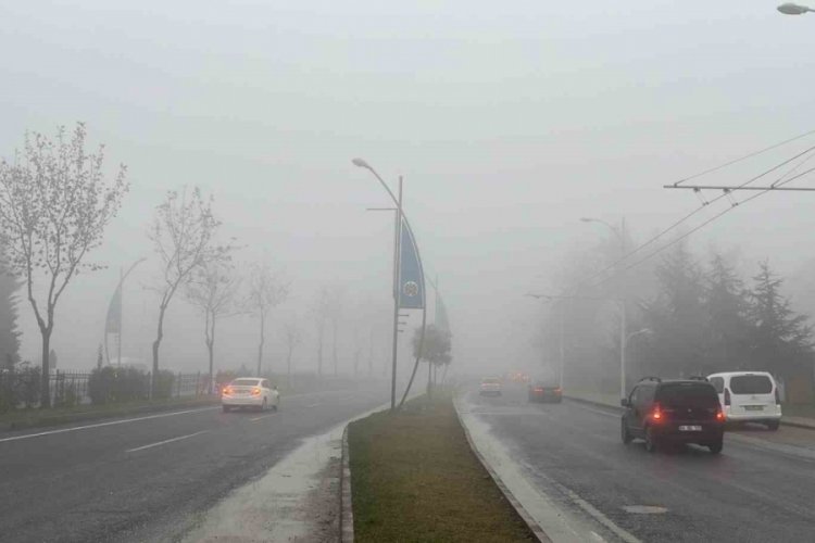 Malatya'da yoğun sis s&uuml;r&uuml;c&uuml;lere zor anlar yaşattı