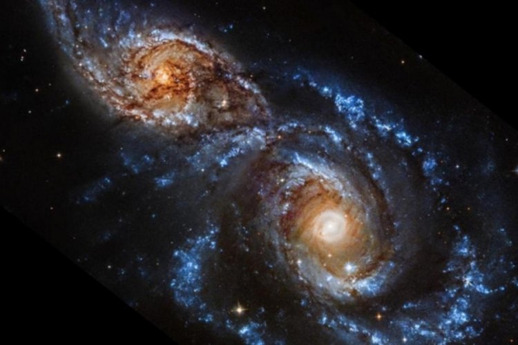 Uzayda b&uuml;y&uuml;leyici g&ouml;r&uuml;nt&uuml;ler! NASA yayınladı