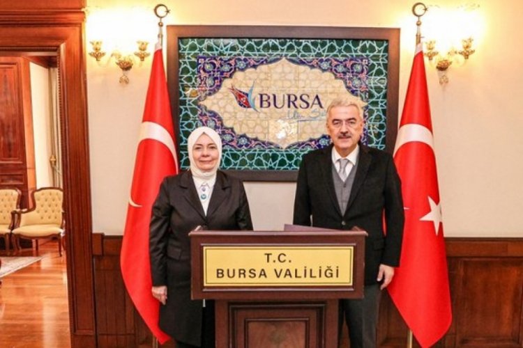 Milli Eğitim Bakan Yardımcısı &Ouml;kten'den Bursa Valisi Ayyıldız'a ziyaret