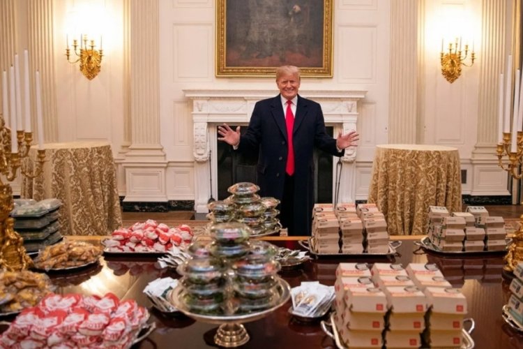 Donald Trump'ın diyet listesi!