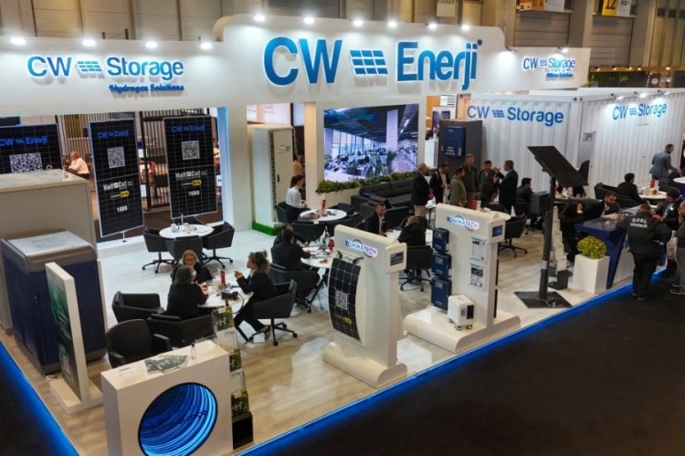 CW Enerji Solar Storage Fuarı'nda enerji depolama sistemlerini sergiledi