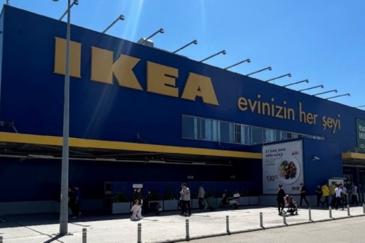 IKEA Bursa'da k&ouml;fte men&uuml;s&uuml;nden kıl &ccedil;ıktı: Yemişsiniz zaten