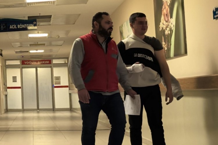 Bursa'da elini makineye kaptıran iş&ccedil;inin parmağı koptu
