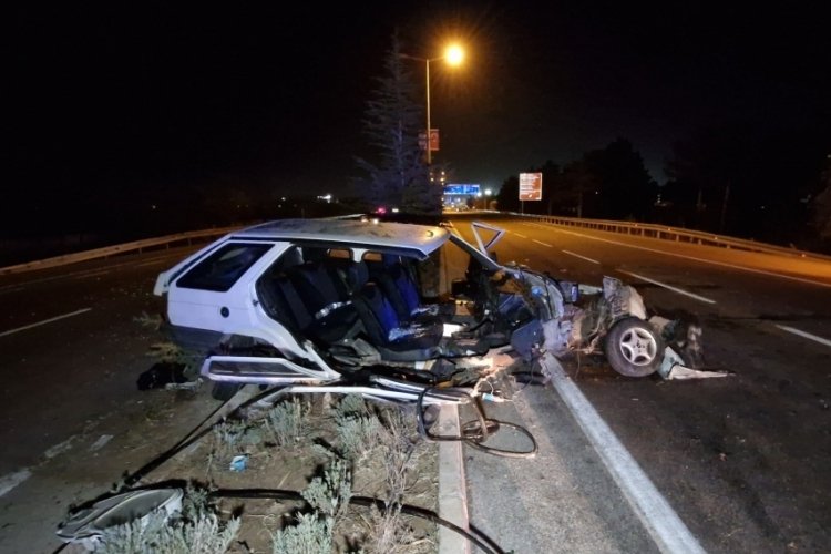 Karaman'da korkun&ccedil; kaza: 2'si &ccedil;ocuk 4 yaralı