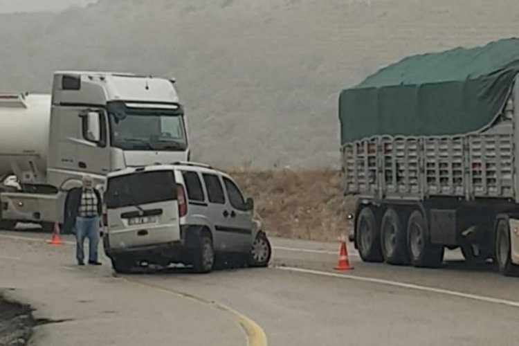 Erzurum'da trafik kazası: 1 yaralı