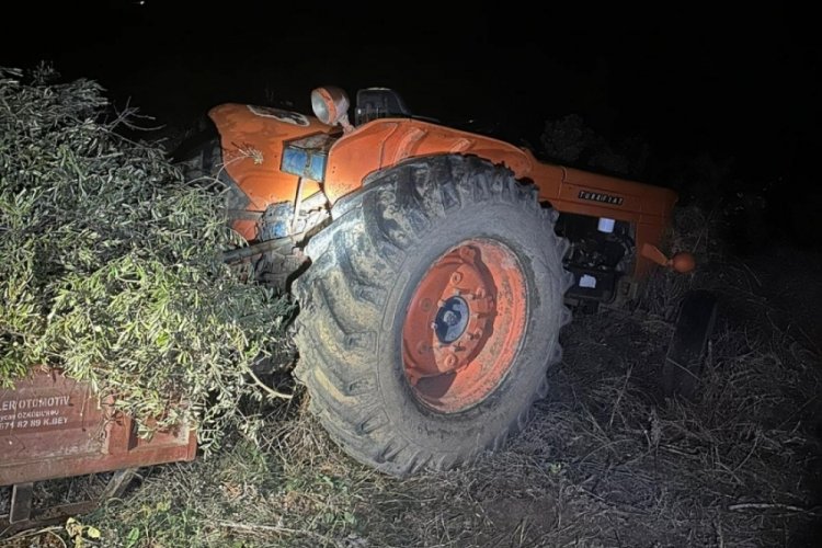 Balıkesir Bandırma'da traktör kazasında 1 kişi hayatını kaybetti&nbsp;