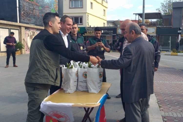 Hatay'da binlerce fidan toprakla buluştu!