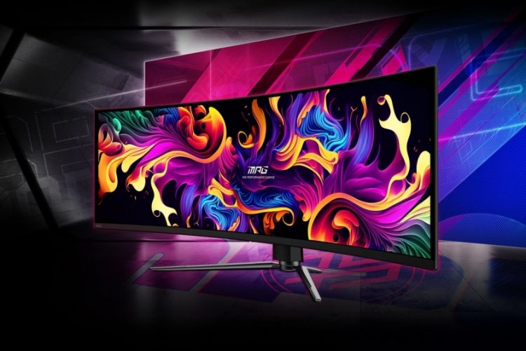 MSI, 49 inçlik ultra geniş QD-OLED monitörünü tanıttı! 240 Hz yenileme