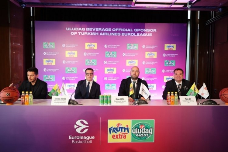 Uludağ İçecek Euroleague'ye sponsor oldu&nbsp;