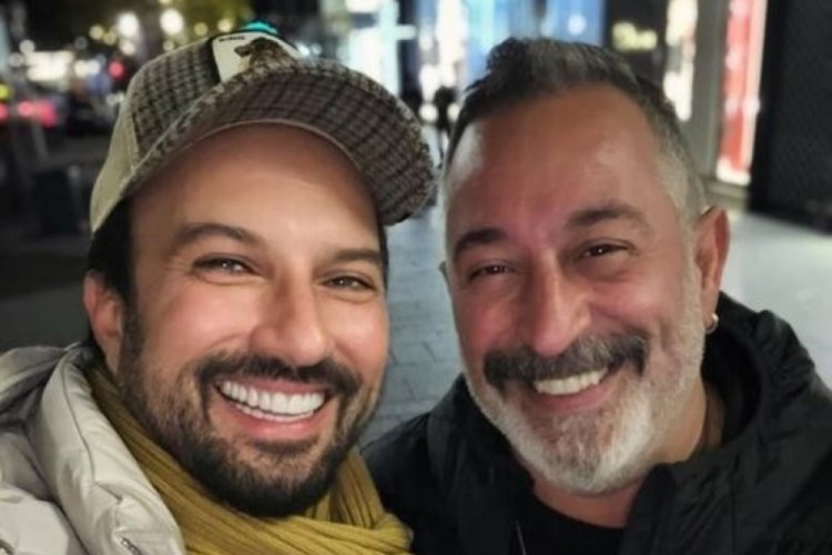 Tarkan ve Cem Yılmaz Almanya'da buluştu!