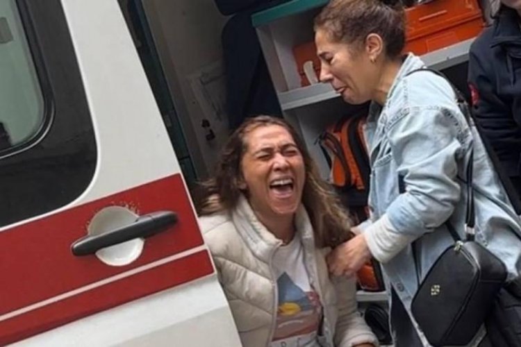 &Uuml;zerine asans&ouml;r d&uuml;şen adamın feci &ouml;l&uuml;m&uuml;! Eşi sinir krizi ge&ccedil;irdi