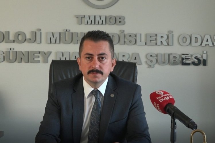 JMO Güney Marmara Şube Başkanı Yıldız uyarıyor: Yağışların ardından olası risklere dikkat edilmeli