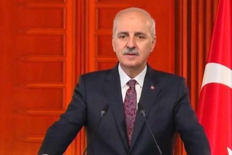 TBMM Başkanı Numan Kurtulmuş'tan İsrai'e tepki!