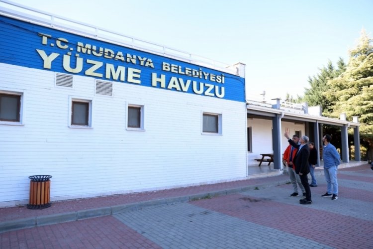 Bursa'da Mudanya havuzu kışa hazırlanıyor