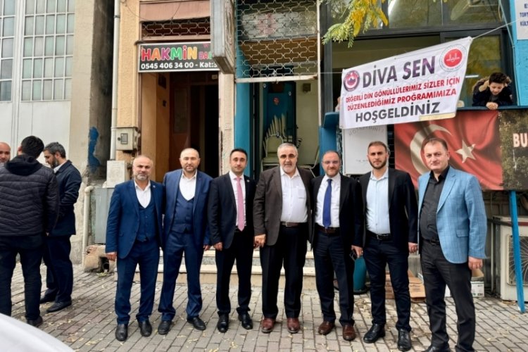 Diyanet ve Vakıf Çalışanları Sendikası Bursa'da çeşitli ziyaret ve görüşmelerde bulundu