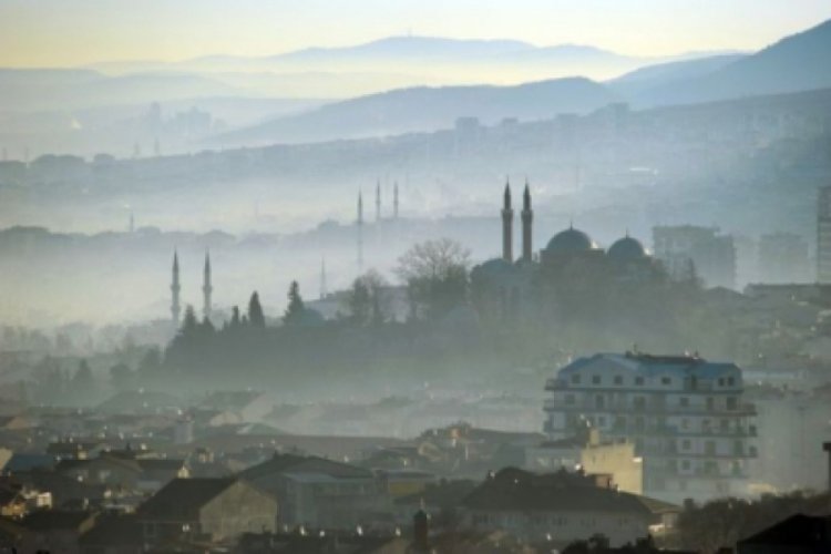 Hava kirliliği kaynaklı en çok ölüm olan iller arasında Bursa 3. sırada 