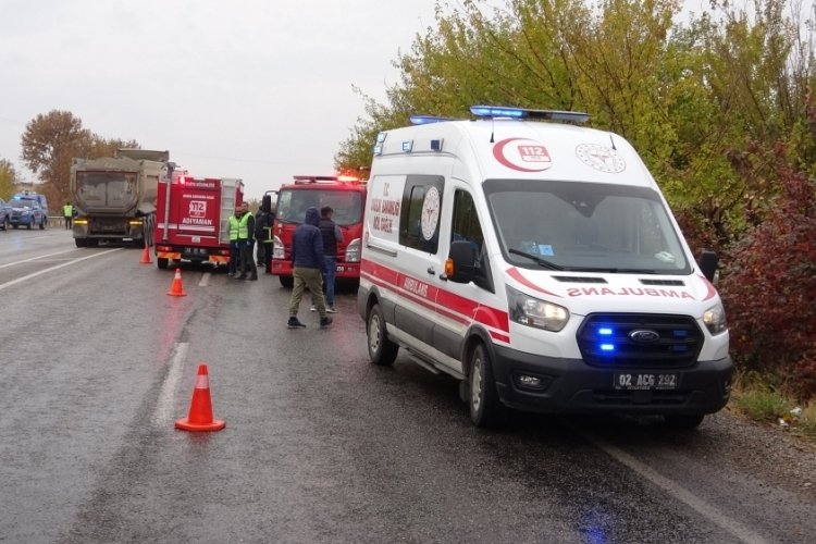 Adıyaman'da feci kaza: 3 ölü