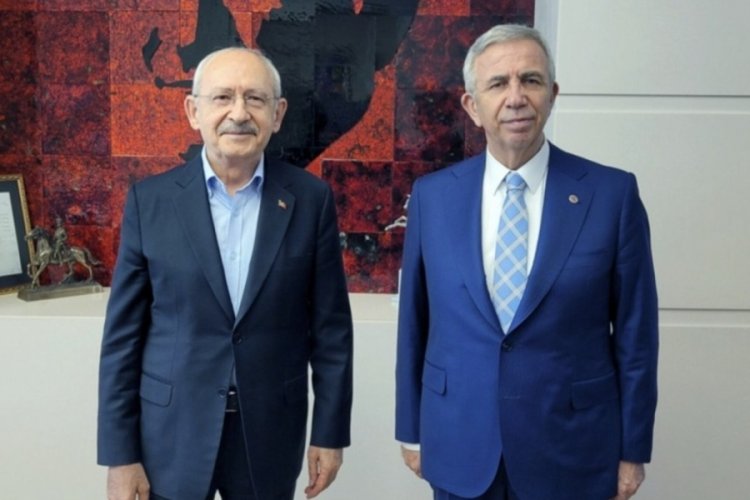 Kılıçdaroğlu'na Mansur Yavaş'tan destek