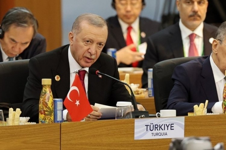  Cumhurbaşkanı Erdoğan G20 Liderler Zirvesi'nde konuştu: Gazze'de kıtlık felaket düzeyine ulaşmıştır