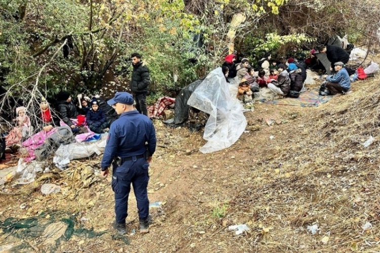 Çanakkale'de 44 düzensiz göçmen yakalandı