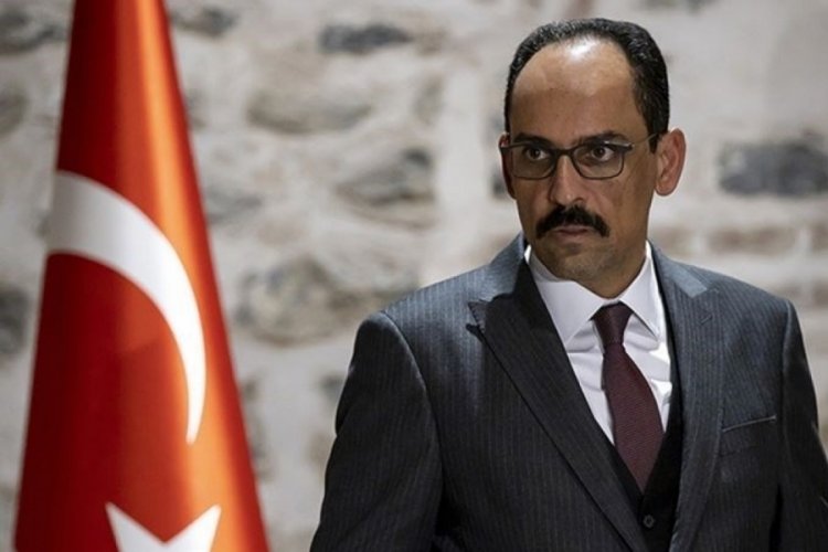 MİT Başkanı İbrahim Kalın'dan Özgür Özel'e sunum