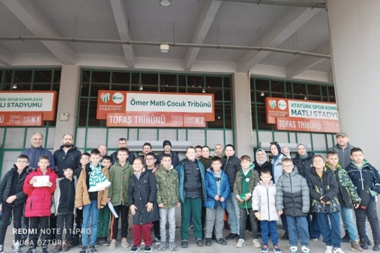 Bursa'nın markası Matlı, &Ouml;mer Matlı &ccedil;ocuk trib&uuml;n&uuml;nde &ccedil;ocukları ağırlıyor!