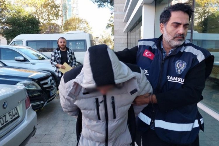 Samsun'da &ccedil;aldığı parayla borcunu &ouml;dedi