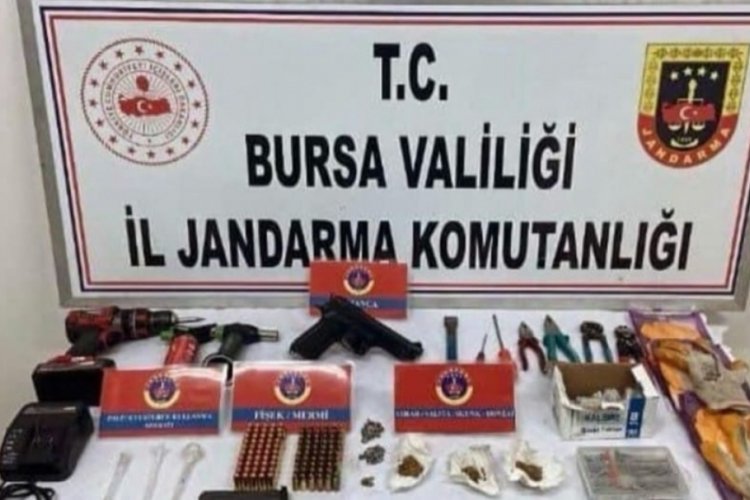 Bursa'da yazlık ev faresi jandarmadan ka&ccedil;amadı!