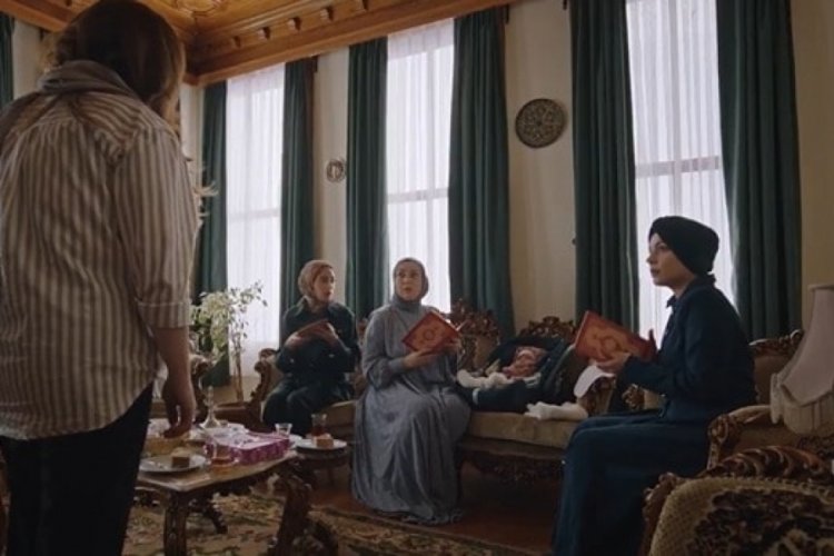 Kızılcık Şerbeti'nde olay baş&ouml;rt&uuml;s&uuml; sahnesi