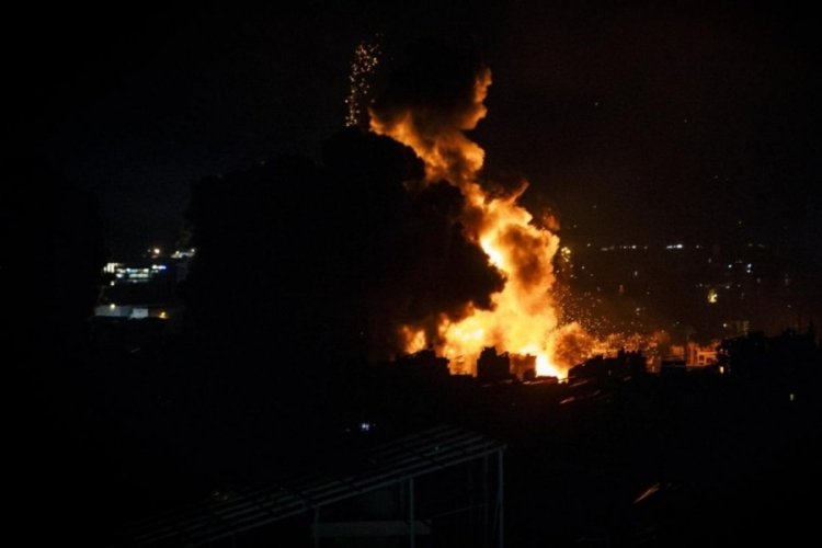 İsrail ordusundan Beyrut'un g&uuml;neyine 4 hava saldırısı