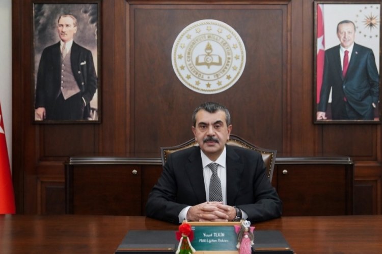 Bakan Tekin'den &Ouml;ğretmenler G&uuml;n&uuml; mesajı