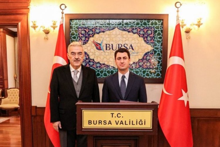 Bursa Valisi Ayyıldız'a Milli Eğitim Bakan Yardımcısı'ndan ziyaret