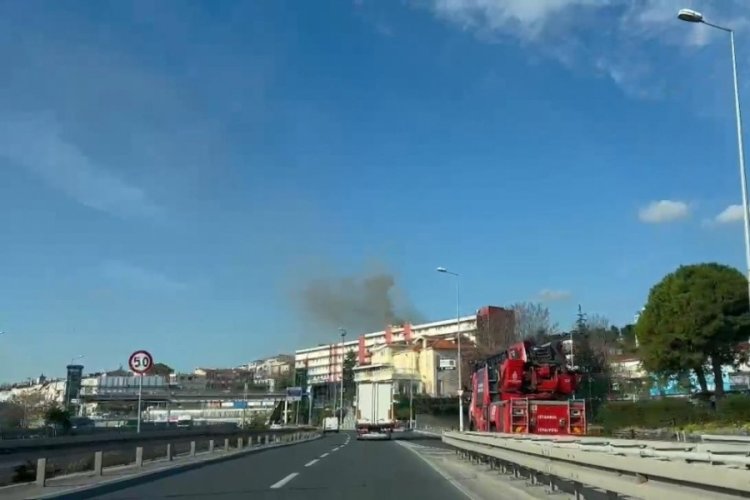 İstanbul Eğitim ve Araştırma Hastanesi'nde yangın