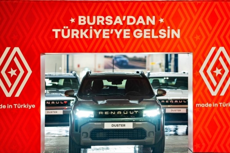 Yeni Renault Duster'ın &uuml;retimine&nbsp;Bursa'da başlandı