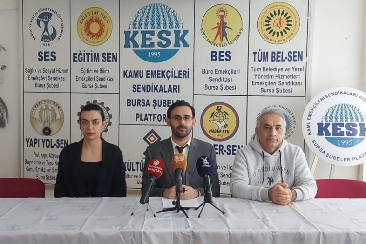 KESK Bursa Şubeler Platformu'ndan Aile ve Sosyal Hizmetler Bakanlığı'na tepki!