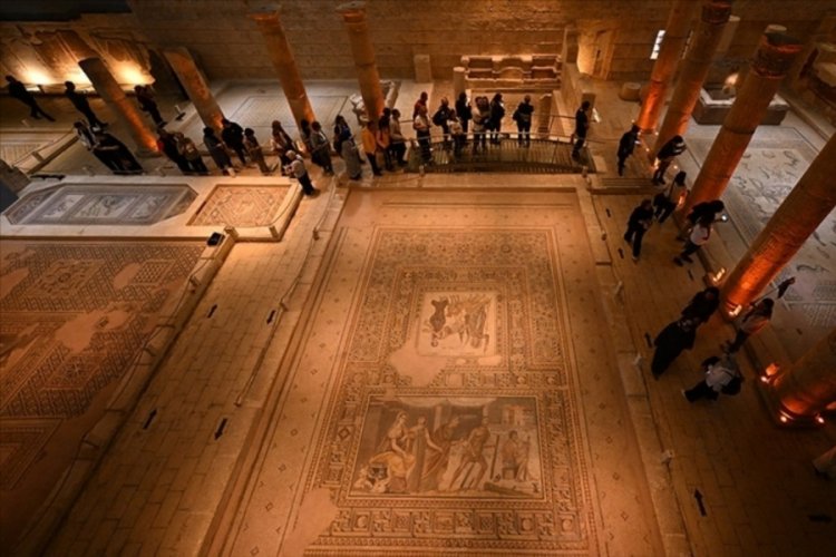 Zeugma Mozaik M&uuml;zesi 442 bin ziyaret&ccedil;iyle rekor kırdı