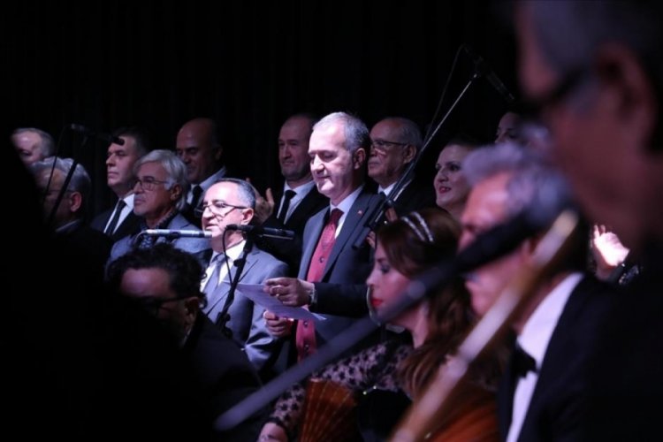 Bursa'da Tsm Korosu'ndan kulakların pasını silen performans