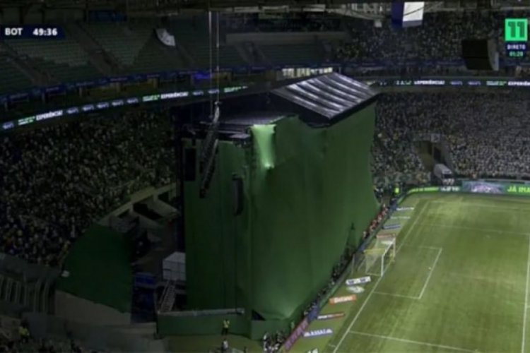 Brezilya'da akıl almaz futbol olayı, seyirciler ma&ccedil;ı izleyemedi!