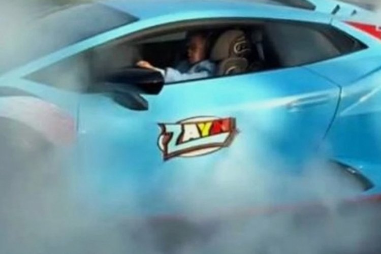 5 yaşındaki Zayn Sofuoğlu milyonluk ara&ccedil;la tozu dumana kattı!