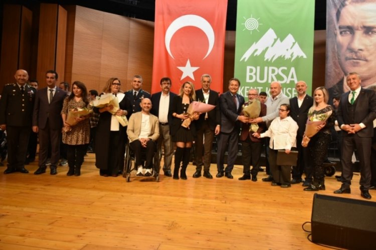 Bursa Kent Konseyi'nde engellilere moral gecesi