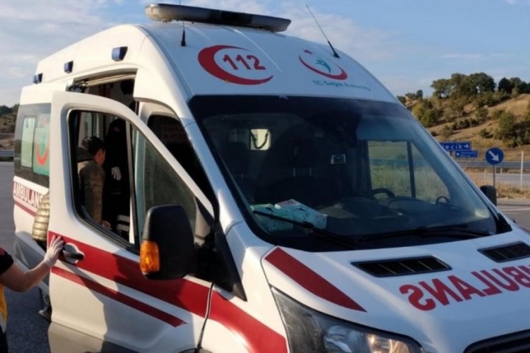 Bilecik'te 2 otomobilin &ccedil;arpması sonucu 1 kişi yaralandı